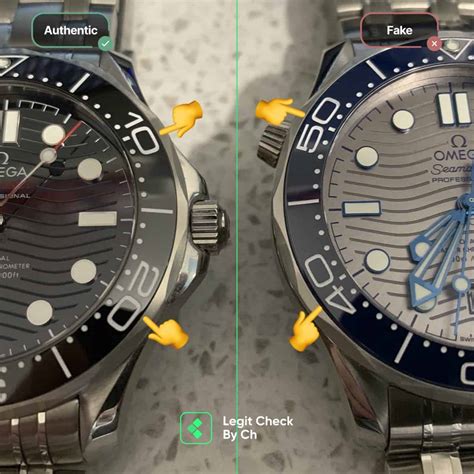 omega fake watch|how to authenticate omega watch.